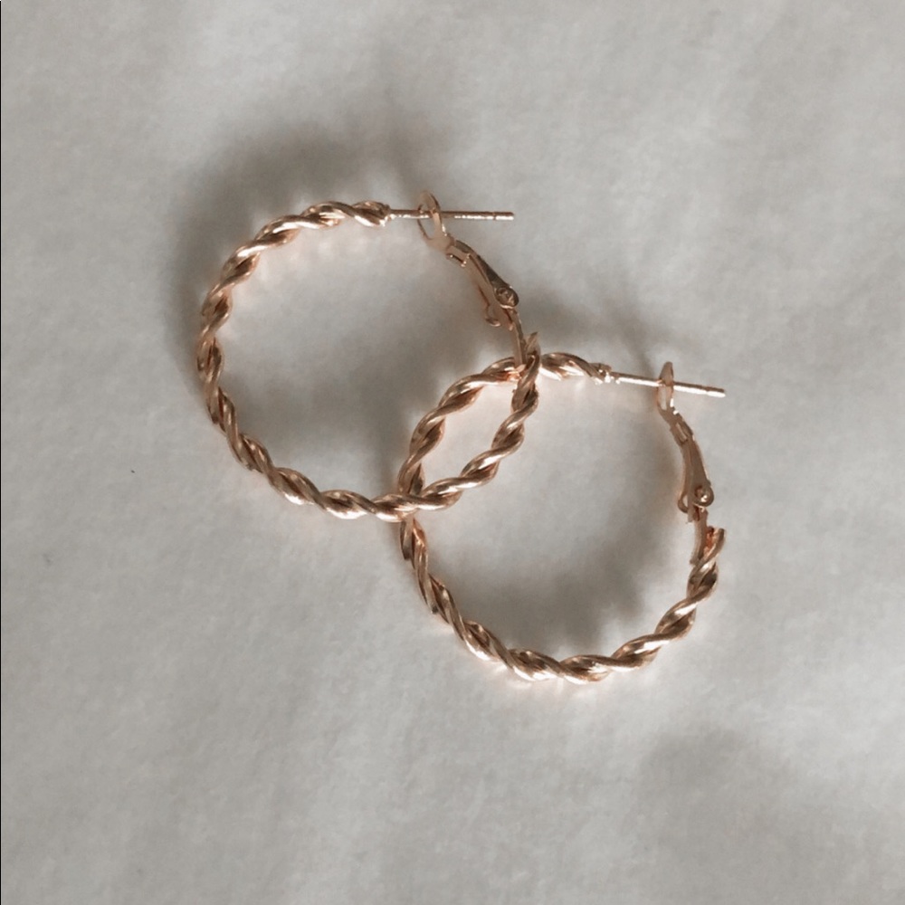Gold Hoop Earrings